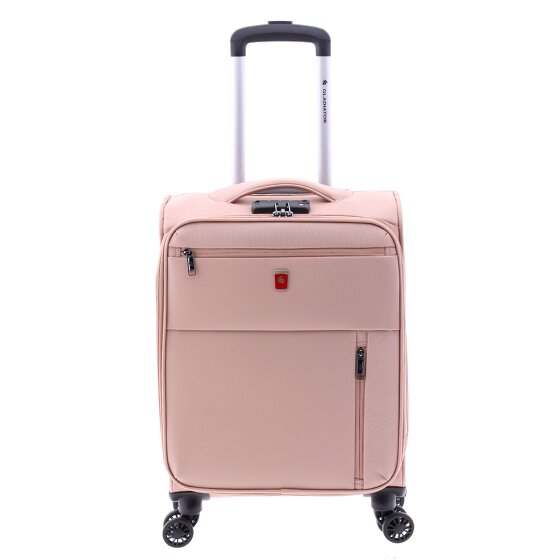 Gladiator 3700 4 wheels Cabin trolley 55 cm with expansion pleat