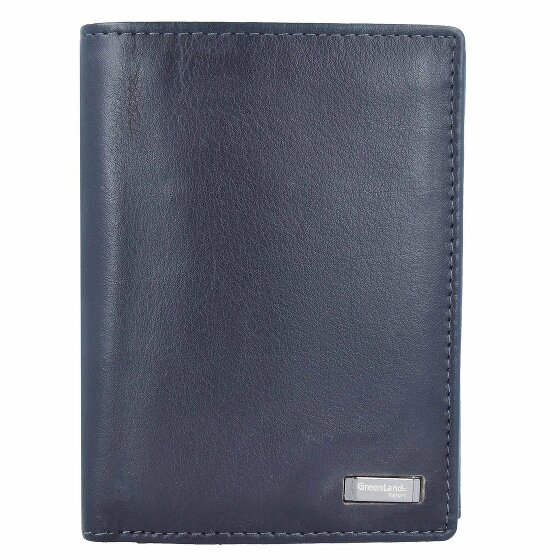 Greenland Nature Black Nappa wallet RFID 9.5 cm
