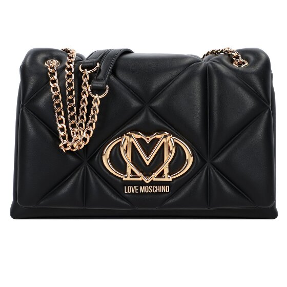 Love Moschino Embossed Shoulder Bag 28 cm