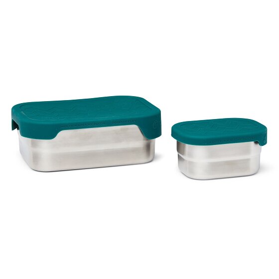 ergobag Stainless steel lunch box set 2pcs 17 cm
