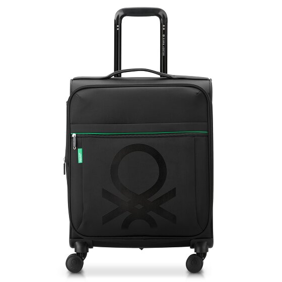 Delsey Paris x Colors Benetton Color Block 4-wheeled cabin trolley 55 cm with expansion fold