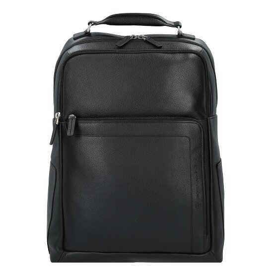 Piquadro Daypack Leather 43 cm Laptop compartment