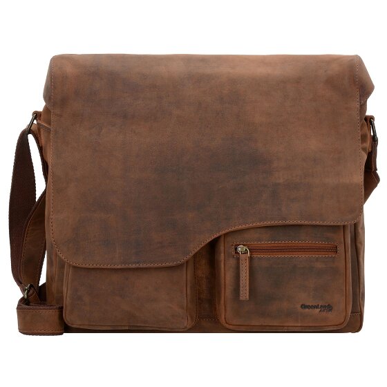Greenland Nature Montenegro Messenger leather 40 cm Greenland Nature Montenegro Messenger leather 40 cm