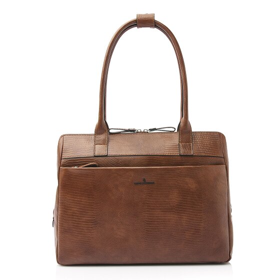 Castelijn & Beerens Vera Shoulder Bag RFID protection Leather 41 cm Laptop compartment