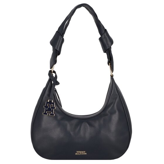 Tommy Hilfiger Pushlock Shoulder Bag Leather 28 cm