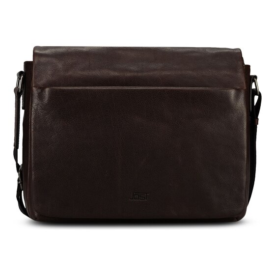 Jost Glasgow Briefcase RFID protection Genuine Leather 34 cm Laptop compartment