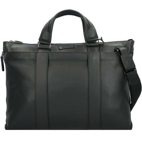 Piquadro Modus Briefcase Genuine Leather 42 cm Laptop compartment Expandable