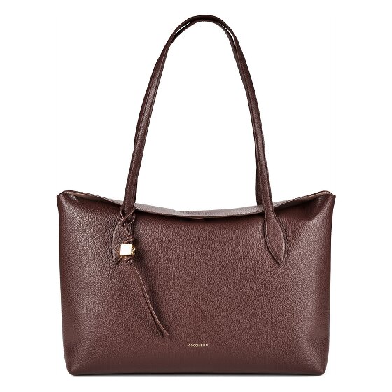 Coccinelle Thess Shoulder Bag Genuine Leather 45 cm