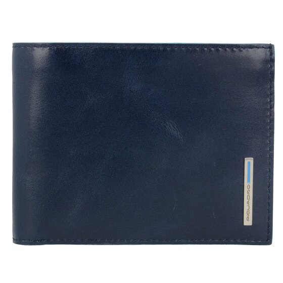 Piquadro Blue Square Credit card case Genuine Leather 12 cm