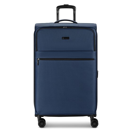 Bugatti Valencia Soft 4 wheels Trolley L 75 cm with expansion pleat