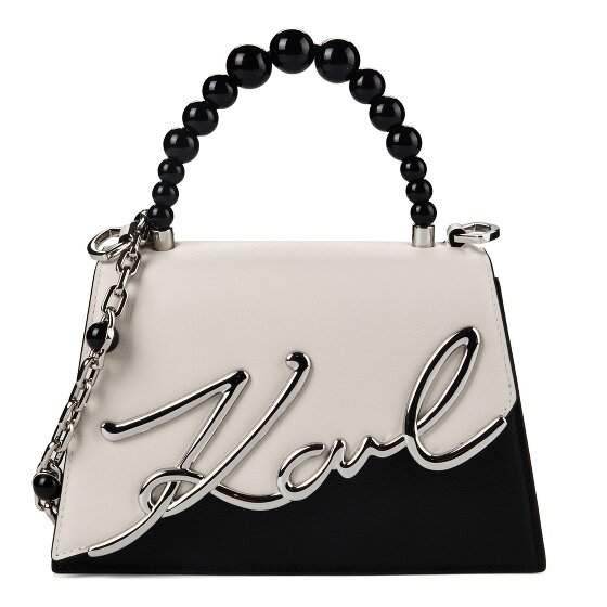 Karl Lagerfeld Signature 2.0 Handbag Genuine Leather 21.5 cm