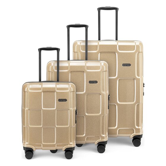 Epic Crate Reflex EVO 4 wheels Suitcase set 3-piece