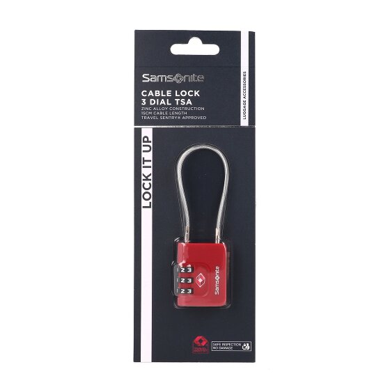 Samsonite Ta Revolution Luggage lock with combination lock 6 cm Samsonite Ta Revolution Luggage lock with combination lock 6 cm