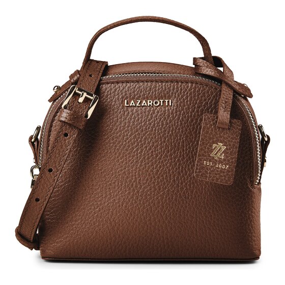 Lazarotti Bologna Leather Crossbody Handbag, Leather, 17 cm