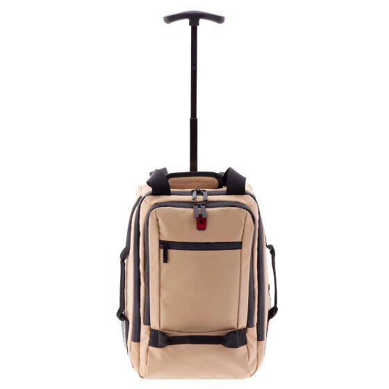 Gladiator 3900 2 wheels Backpack trolley 40 cm Laptop compartment