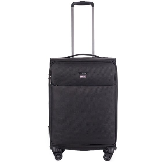 Stratic Stratic Light + 4 wheels Trolley 68 cm with expansion pleat