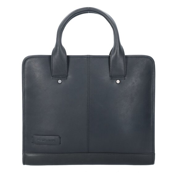 Plevier Navigator Briefcase Genuine Leather 34 cm
