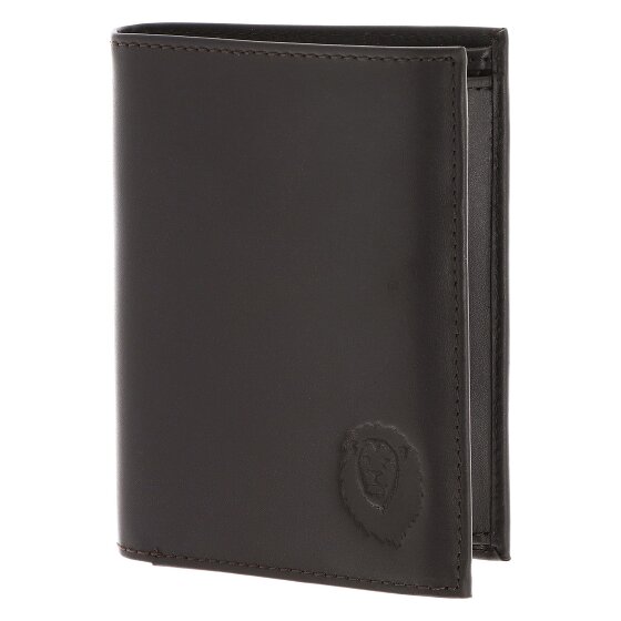 oxmox Leather Wallet RFID protection Genuine Leather 10 cm