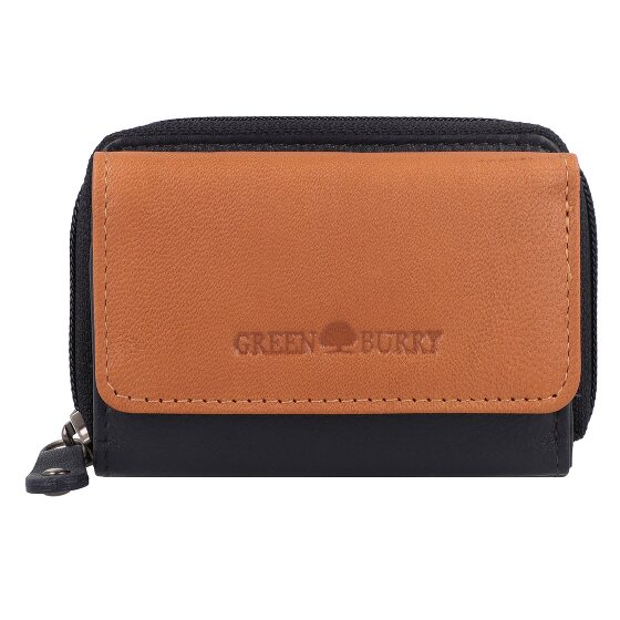Greenburry Nappa Wallet RFID protection Leather 11 cm