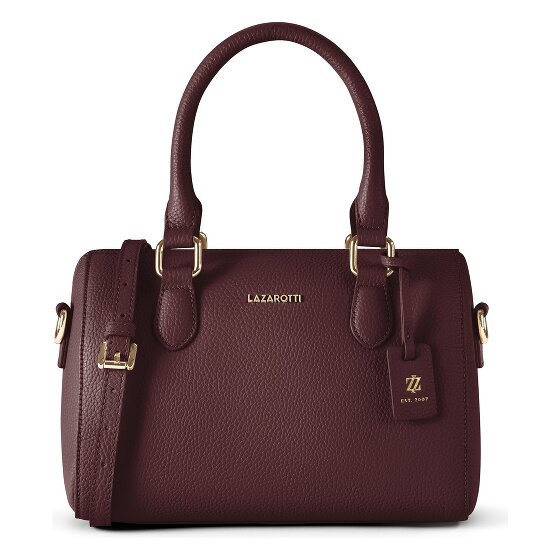 Lazarotti Bologna Leather Bowling Bag, Handbag, Crossbody, Leather, 26 cm
