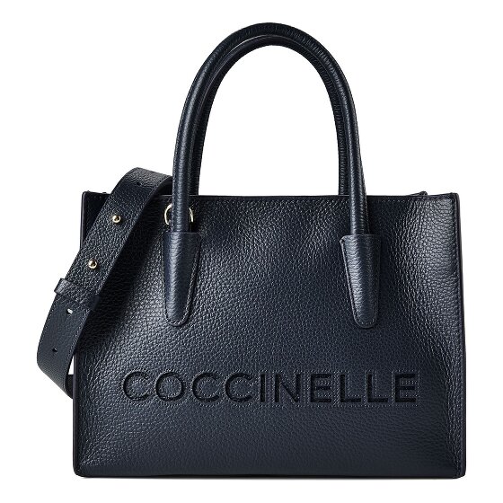 Coccinelle Myrtha Shopper Bag Genuine Leather 27 cm