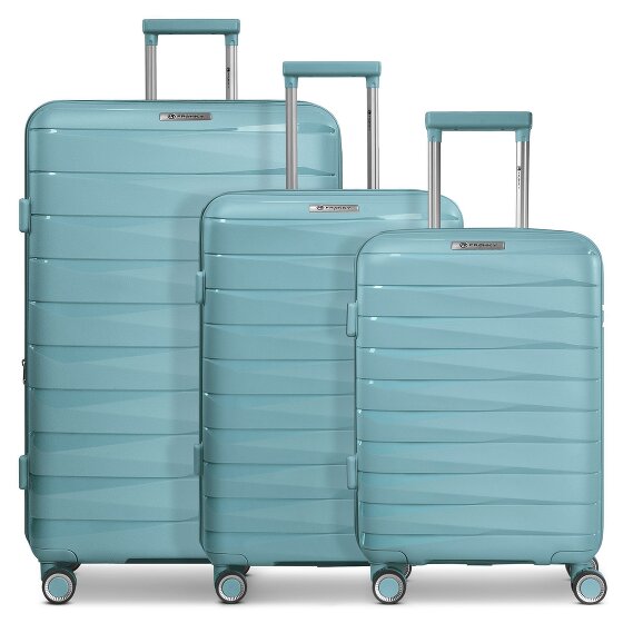 Franky London 4 wheels Suitcase set 3-piece Expandable
