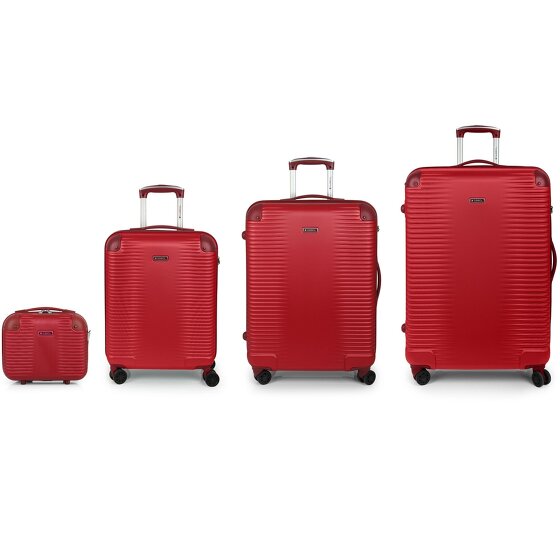 Gabol Balance XP 4 wheels Suitcase set 4-piece with expansion pleat