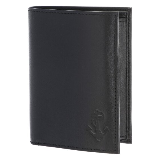 oxmox Leather Wallet RFID protection Genuine Leather 13 cm