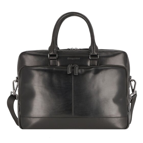 Bugatti Romano Briefcase Leather 40 cm Laptop compartment