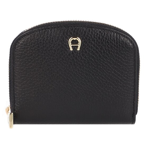 Aigner Diadora Credit card case RFID protection Genuine Leather 11 cm