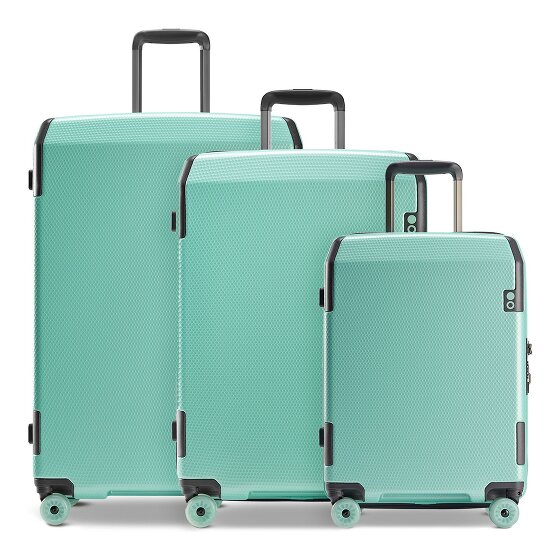 Echolac Logic Pro 4 wheels Suitcase set 3-piece with expansion pleat