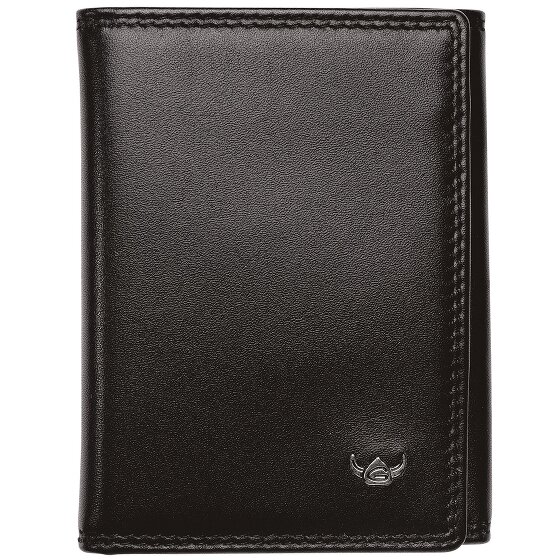 Golden Head Polo Wallet RFID protection Genuine Leather 10 cm