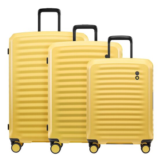 Echolac Oxygen 4 wheels Suitcase set 3-piece with expansion pleat