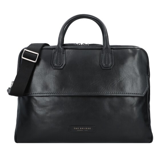The Bridge Williamsburg briefcase leather 42 cm laptop compartment