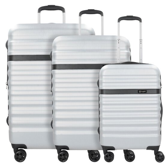Bugatti Corium 4-wheel suitcase set 3 pcs.