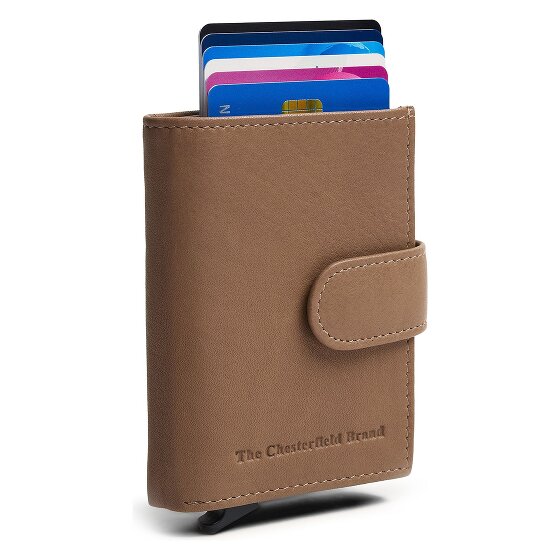 The Chesterfield Brand Hollis Wallet RFID protection Genuine Leather 10 cm