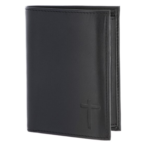 oxmox Leather Wallet RFID protection Genuine Leather 13 cm