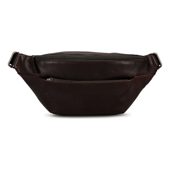 Jost Glasgow Bum bag RFID protection Genuine Leather 36 cm