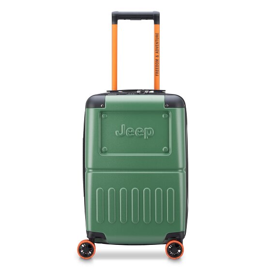 Jeep JH002B 4 wheels Cabin trolley XL 55 cm with expansion pleat