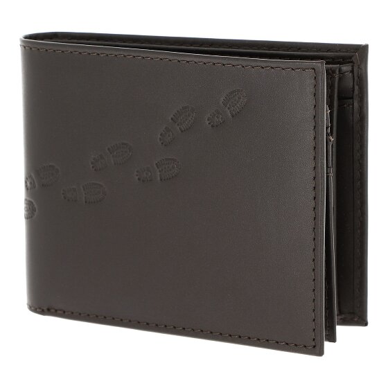 oxmox Leather Wallet RFID protection Genuine Leather 10 cm