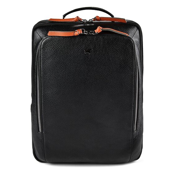 Braun Büffel Novara Business backpack Genuine Leather 40 cm Laptop compartment