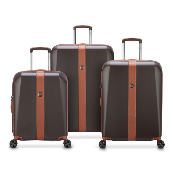 Delsey Paris Promenade Hard 2.0 4 wheels Suitcase set 3-piece