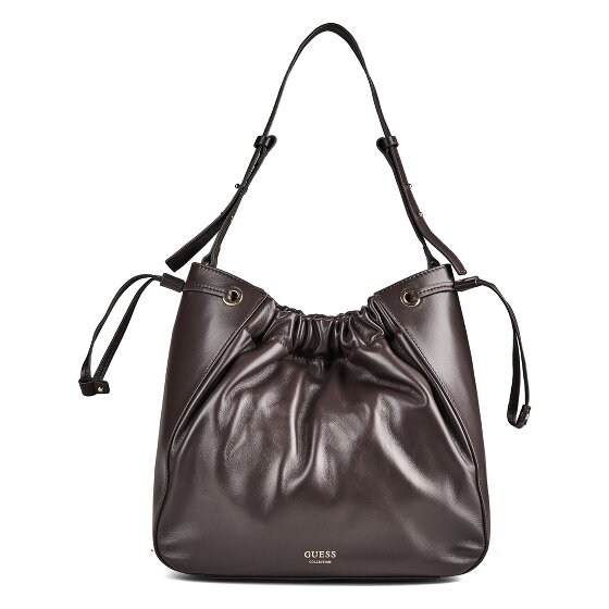 Guess Helene Shoulder Bag Genuine Leather 29 cm