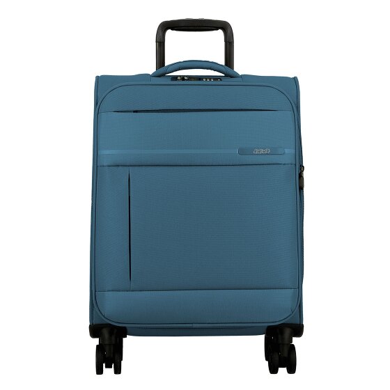Jump Monthélys 4 wheels Cabin trolley 55 cm with expansion pleat
