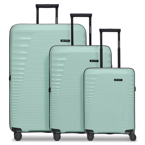 Farmhood Eco Edition 4 wheels Suitcase set 3-piece with expansion pleat