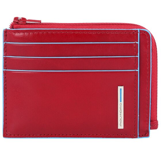 Piquadro Blue Square Credit card case RFID protection Genuine Leather 11 cm