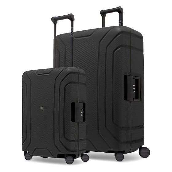 Redolz Essentials 15 4-wheel 15 suitcase set 2 pcs. with three-point closure