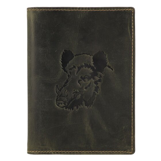 Greenburry Vintage Identity card case Leather 9.5 cm
