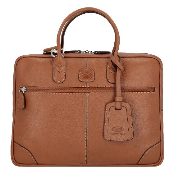 Bric's Life Pelle briefcase leather 38 cm laptop compartment