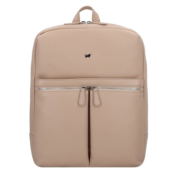 Braun Büffel Hanna Business backpack M Genuine Leather 40 cm Laptop compartment